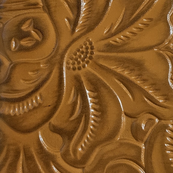 (2) Brown Patricia Nash Leather Bifold Wallets - Picture 11 of 12